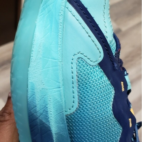 Adidas Dame Time 7 Extply blue and aqua basketball shoes 8.5 main image 6